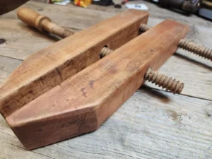 Antique 12" Wood Parallel Clamp